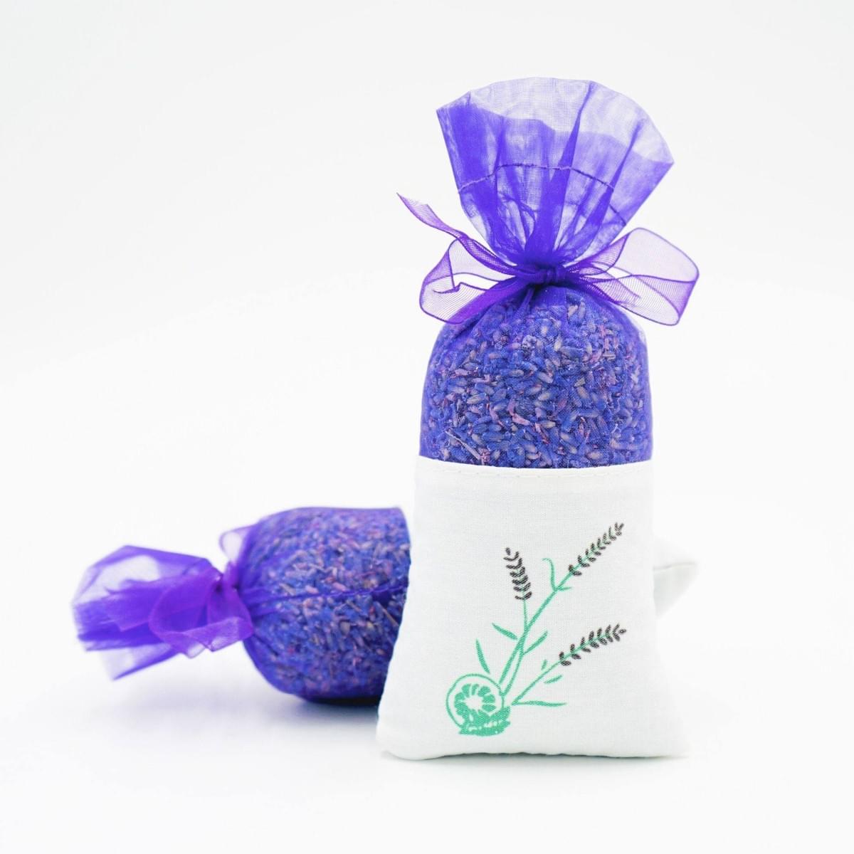 5pcs 5A Grade Lavender Aromatherapy Scent Bag,Dried Flower,Car Spice Drawer and Closet French Lavend