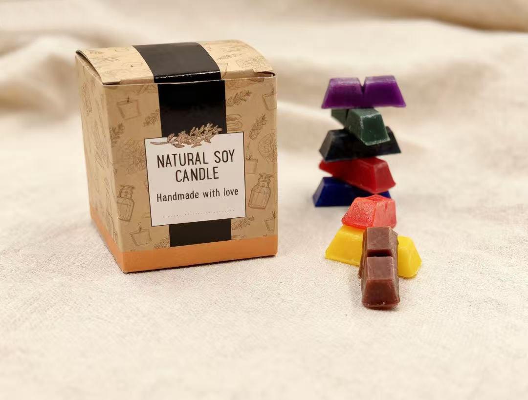 Candle Dye Set, 8 Color Candle Wax Dye for Candle Making, Bulk Soy Wax Coloring, DIY Cand Making Kit