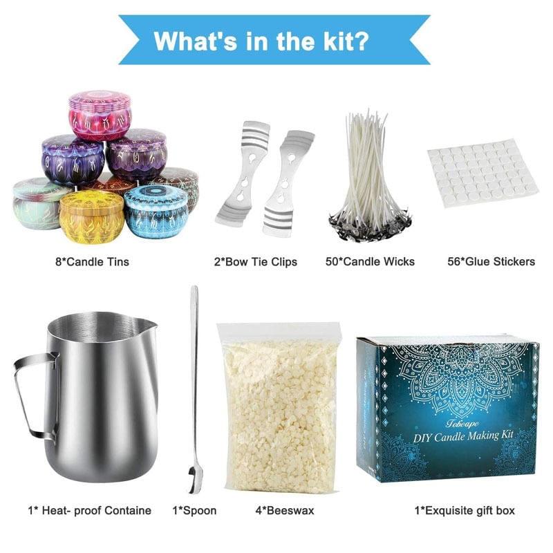 Factory Supply Handmade Natural Party Gift Set Diy Candle Making Kit Diy,Candle Making Set