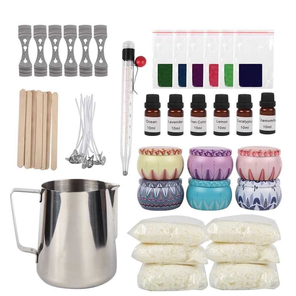 Diy Scented Soy Wax Candles Making Kit for Tin Scented Candle