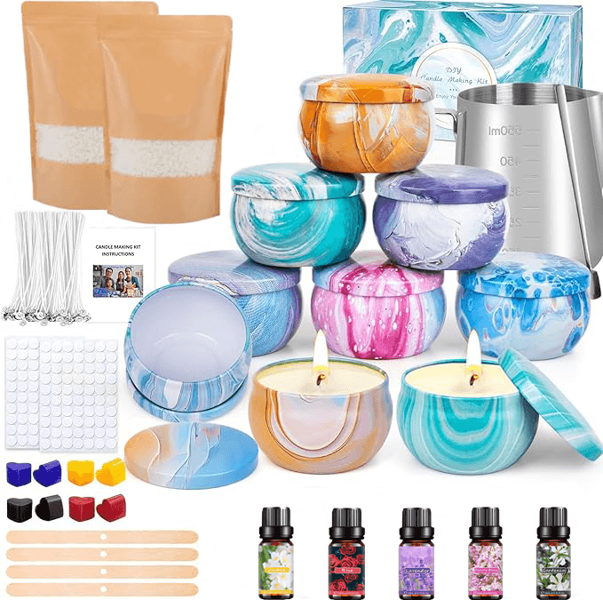 Candle Making Kit, DIY Soy Wax Candle Making Supplies, Suitable for Beginners, 