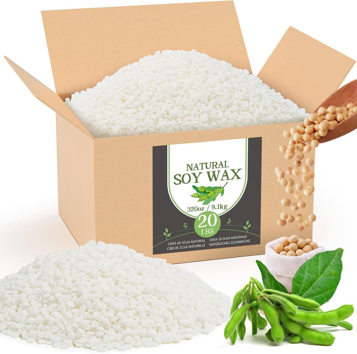 Soy Wax, Natural Soy Wax Candle Making, Farm Organic Candle Wax, Additive-free, 