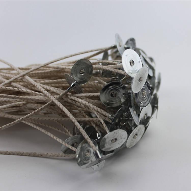 Scented Candle Cotton Wicks with Holder for DIY Candle Candle Making