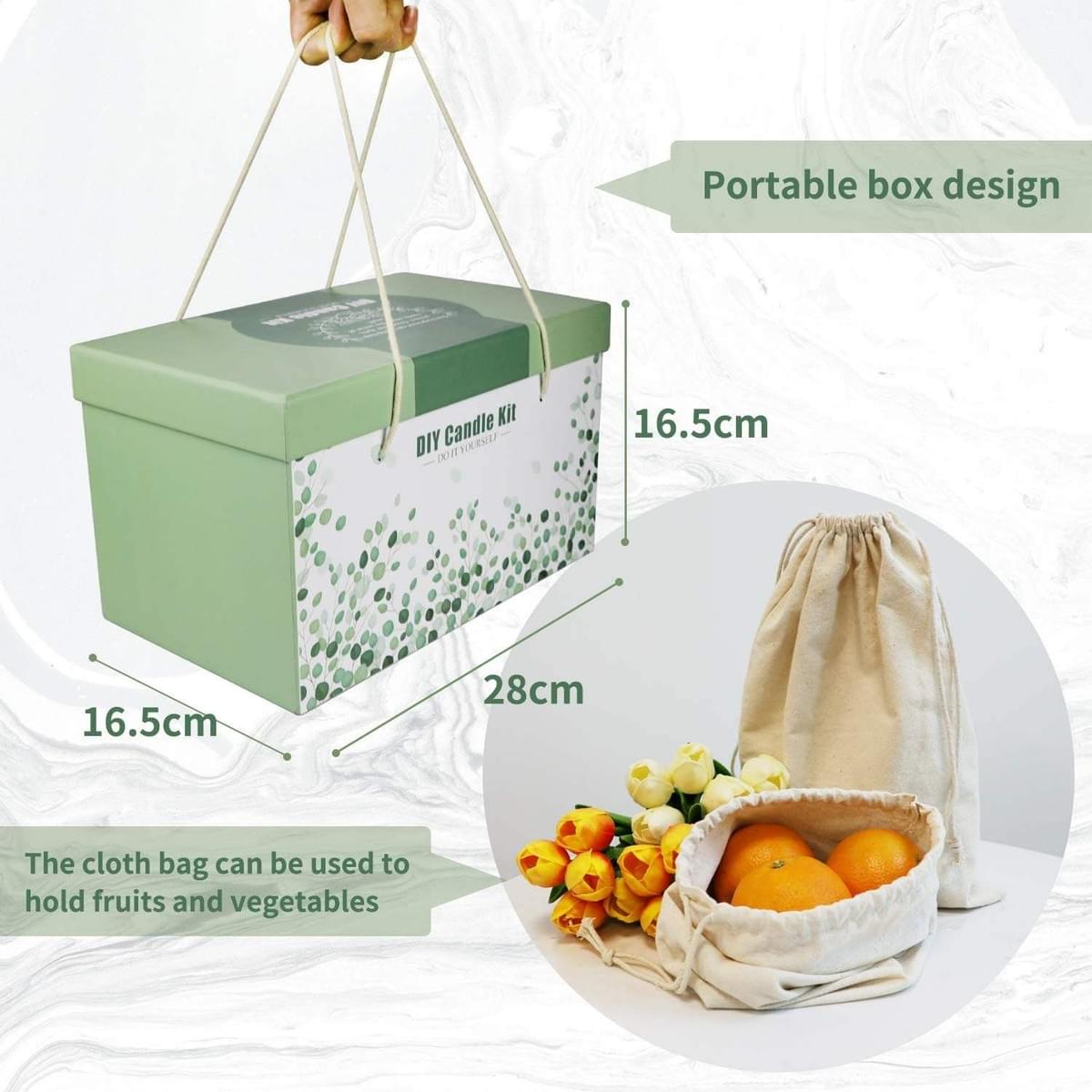 DIY Candle Making Kit, with a Variety of Scented Essential Oils, 