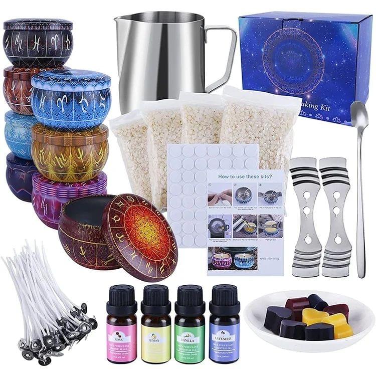 Factory Supply Handmade Natural Party Gift Set Diy Candle Making Kit Diy,Candle Making Set