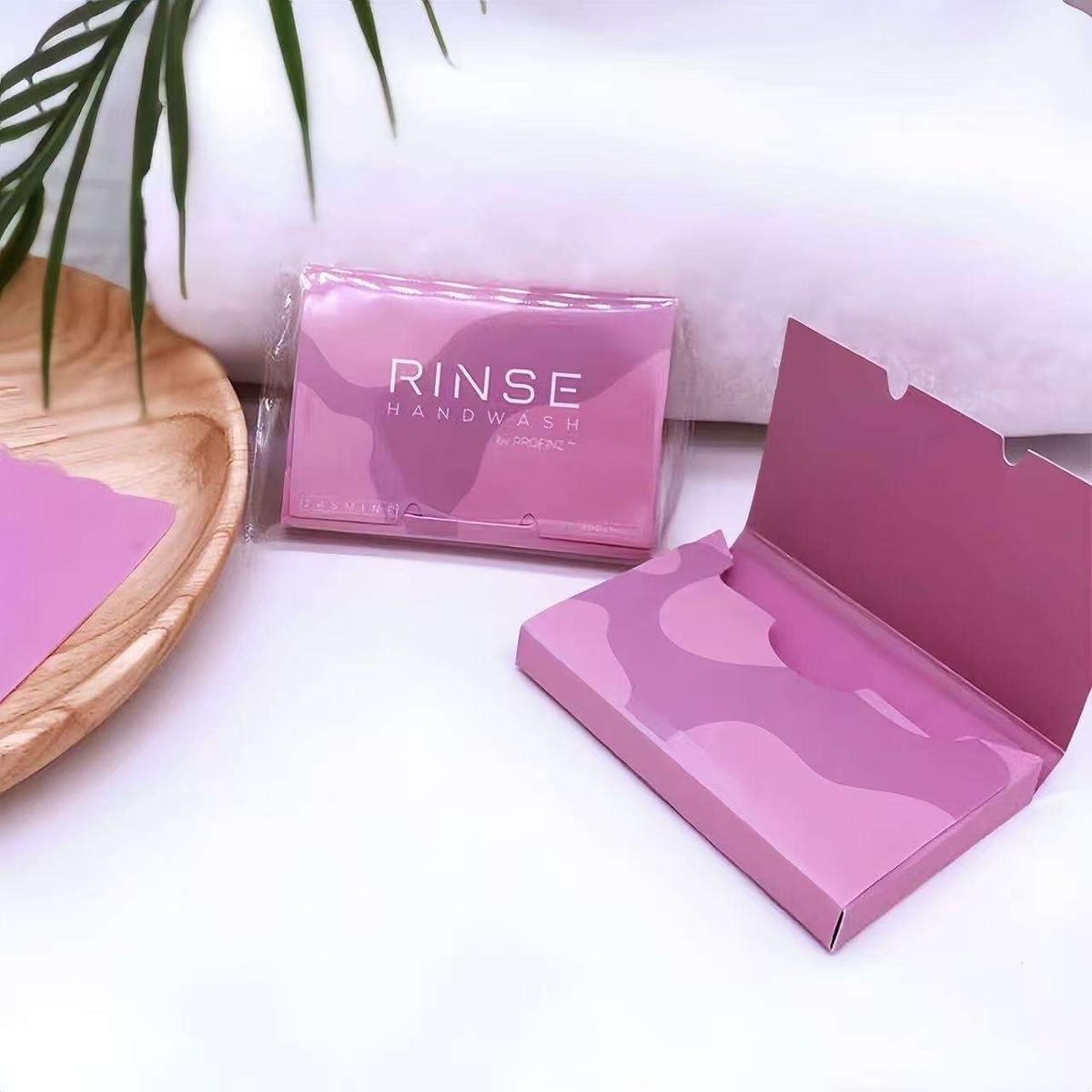 Convenient Paper Soap for Hand Washing - Mini Soap Paper for On-the-Go Cleaning