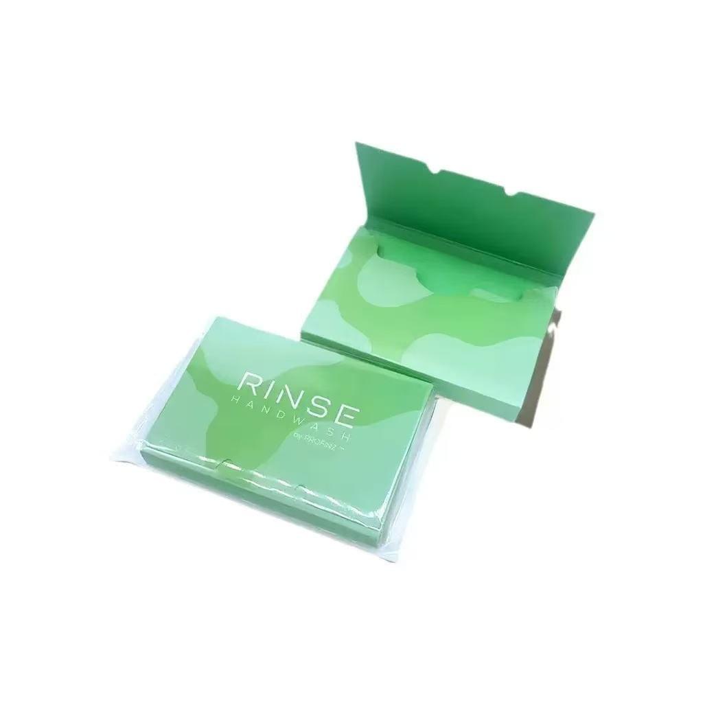 Convenient Paper Soap for Hand Washing - Mini Soap Paper for On-the-Go Cleaning