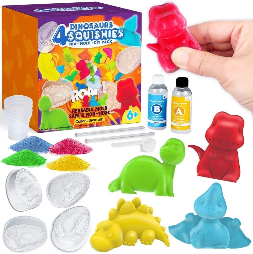 DIY Squishy Toys for Kids 6 Years +, Kids Arts and Crafts Activities Kit
