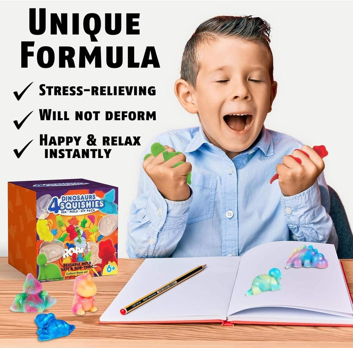 DIY Squishy Toys for Kids 6 Years +, Kids Arts and Crafts Activities Kit