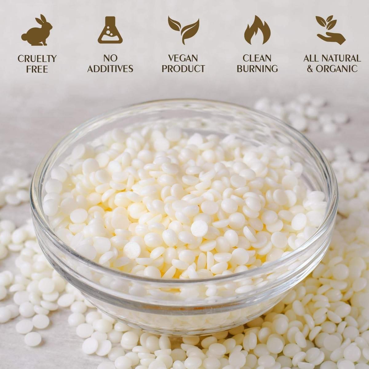 Soy Wax, Natural Soy Wax Candle Making, Farm Organic Candle Wax, Additive-free, 