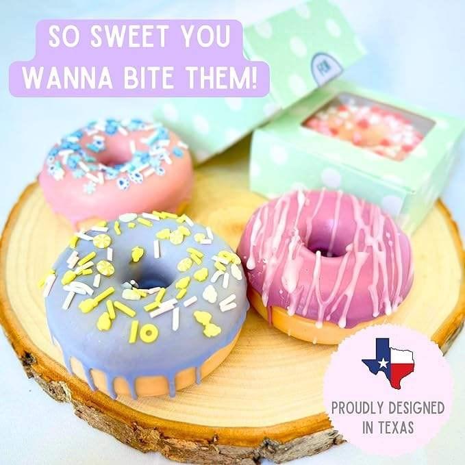 DIY Donut Soap Making Kit, Large Soap Sweet Ring - Perfect Birthday and Holiday Gift, One Piece Set 