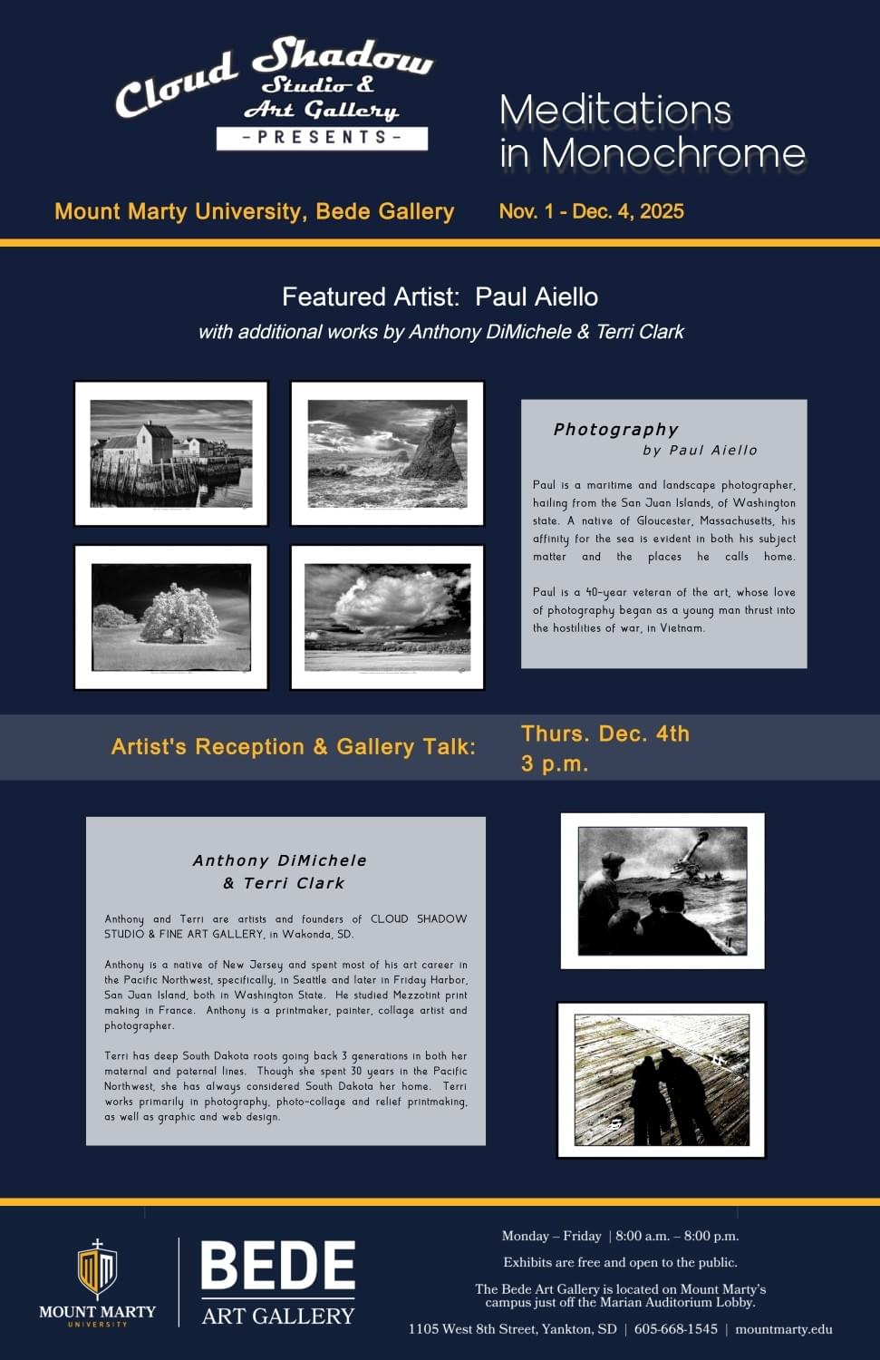 CLOUD SHADOW STUDIO, Wakonda, SD - GRAND OPENING and Open House