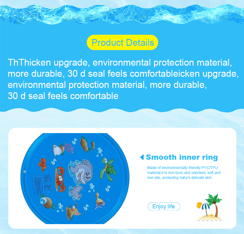 Toddler-Safe Splash Mats - No Slip, No Batteries, Just Pure Fun