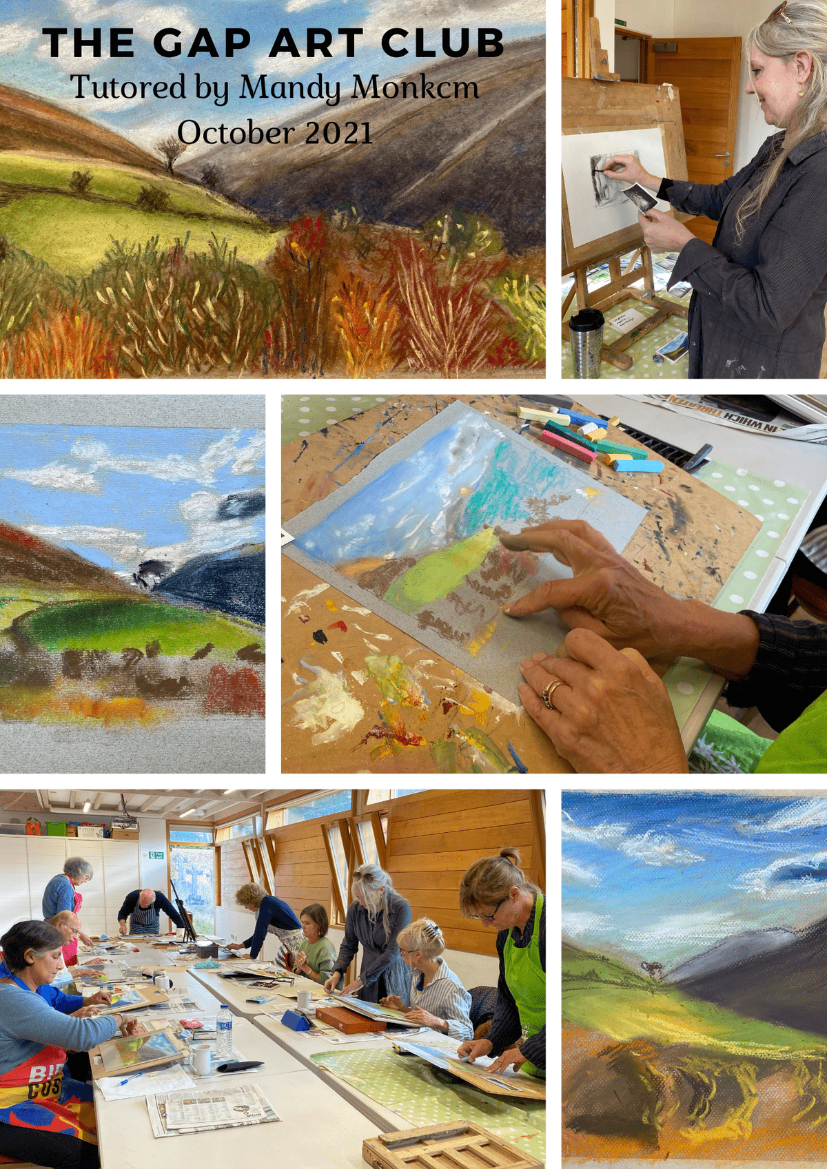 The Gap Art Club Tutor led session February 2019