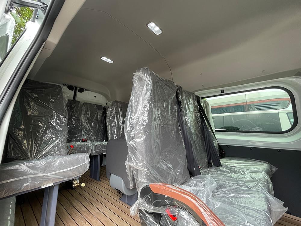 New travel choice: Iveco Juxing minibus 15 seats