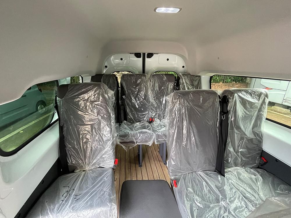 New travel choice: Iveco Juxing minibus 15 seats