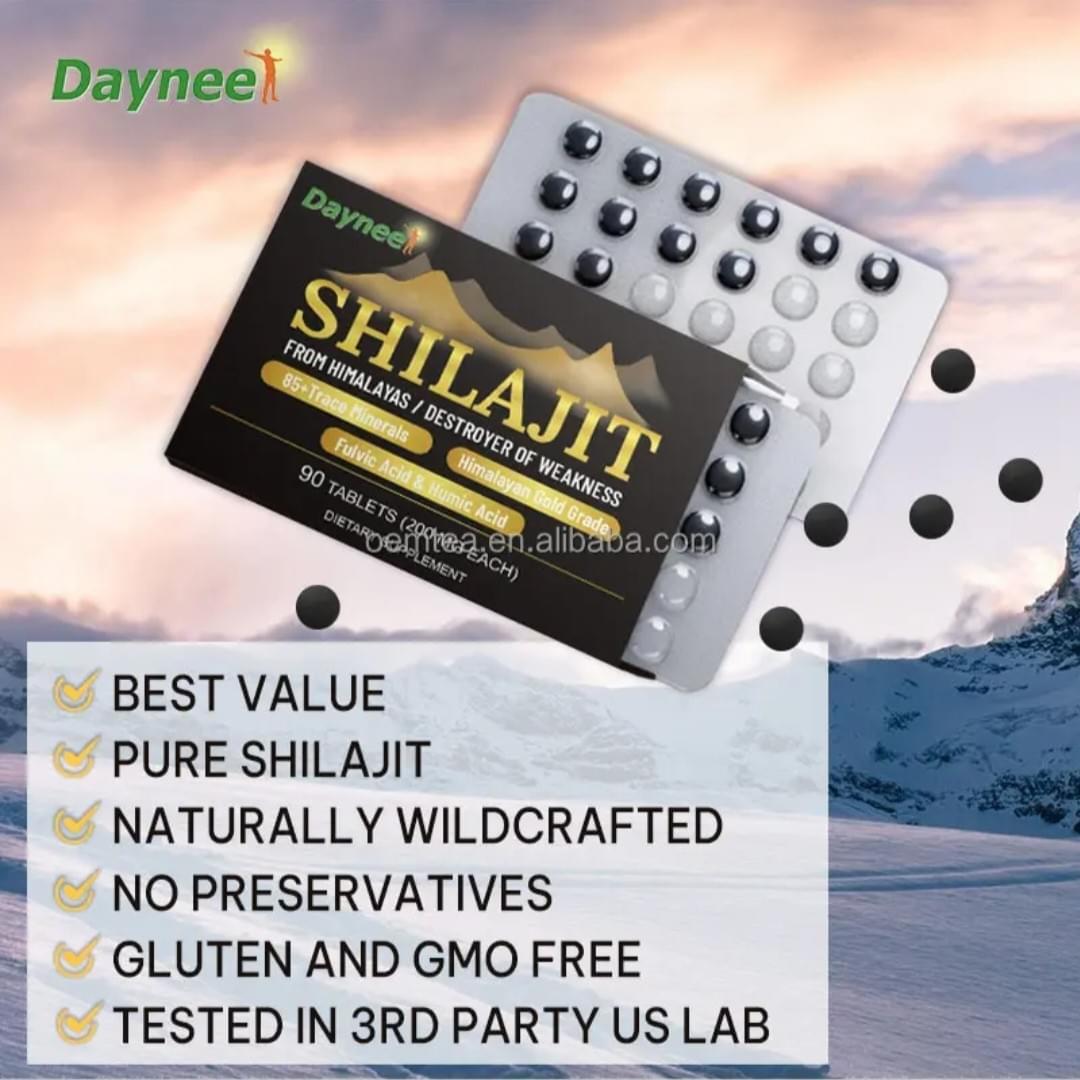 Daynee Shilajit from Himalayas Tablets 喜马拉雅山喜来芝保健品