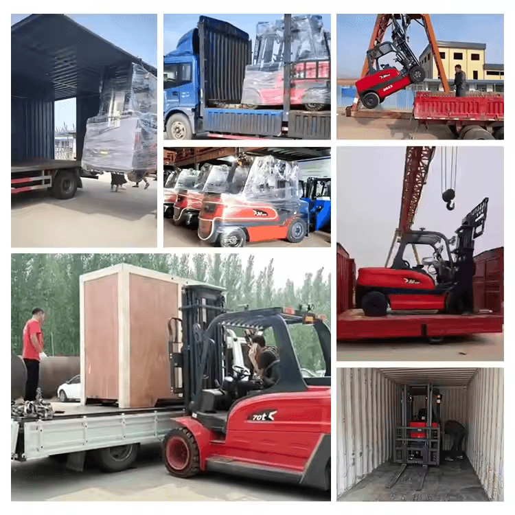 Electric Forklift with Lithium Battery