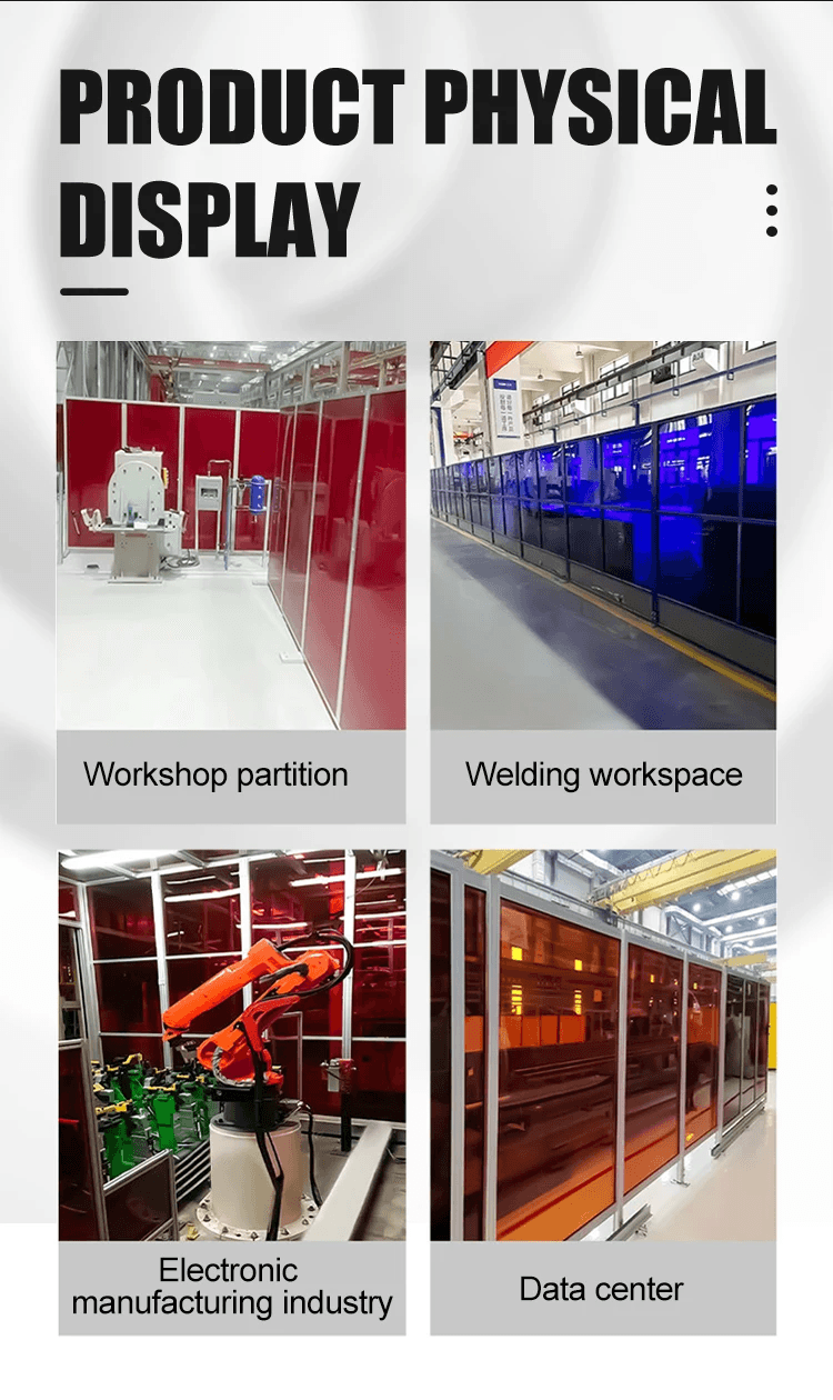 Modular Aluminum Profile Robotic Arc Welding Room