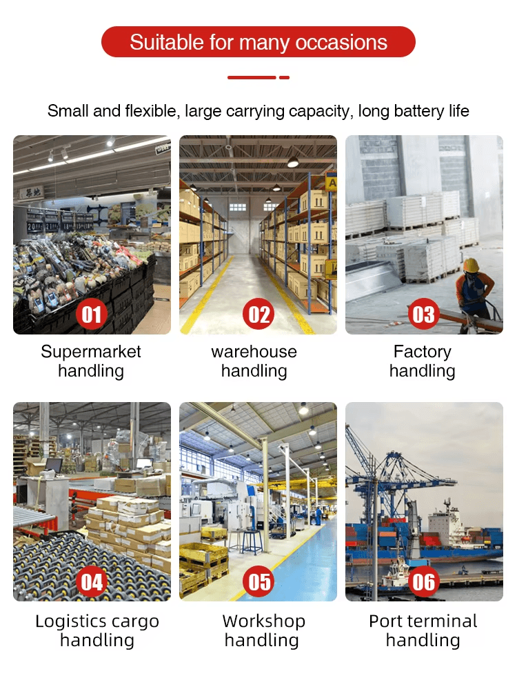 Electric Forklift with Lithium Battery