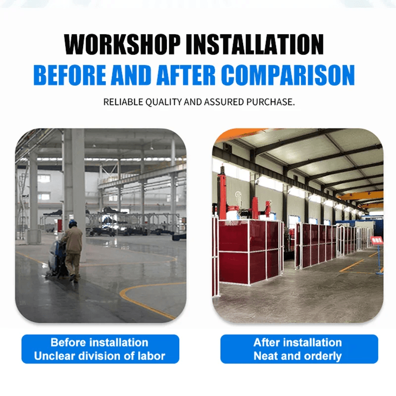 Modular Aluminum Profile Robotic Arc Welding Room