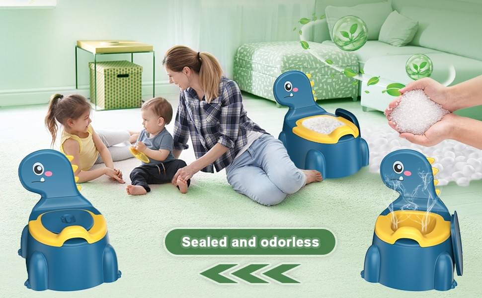 Potty Toilet - Play with Little Dinosaur