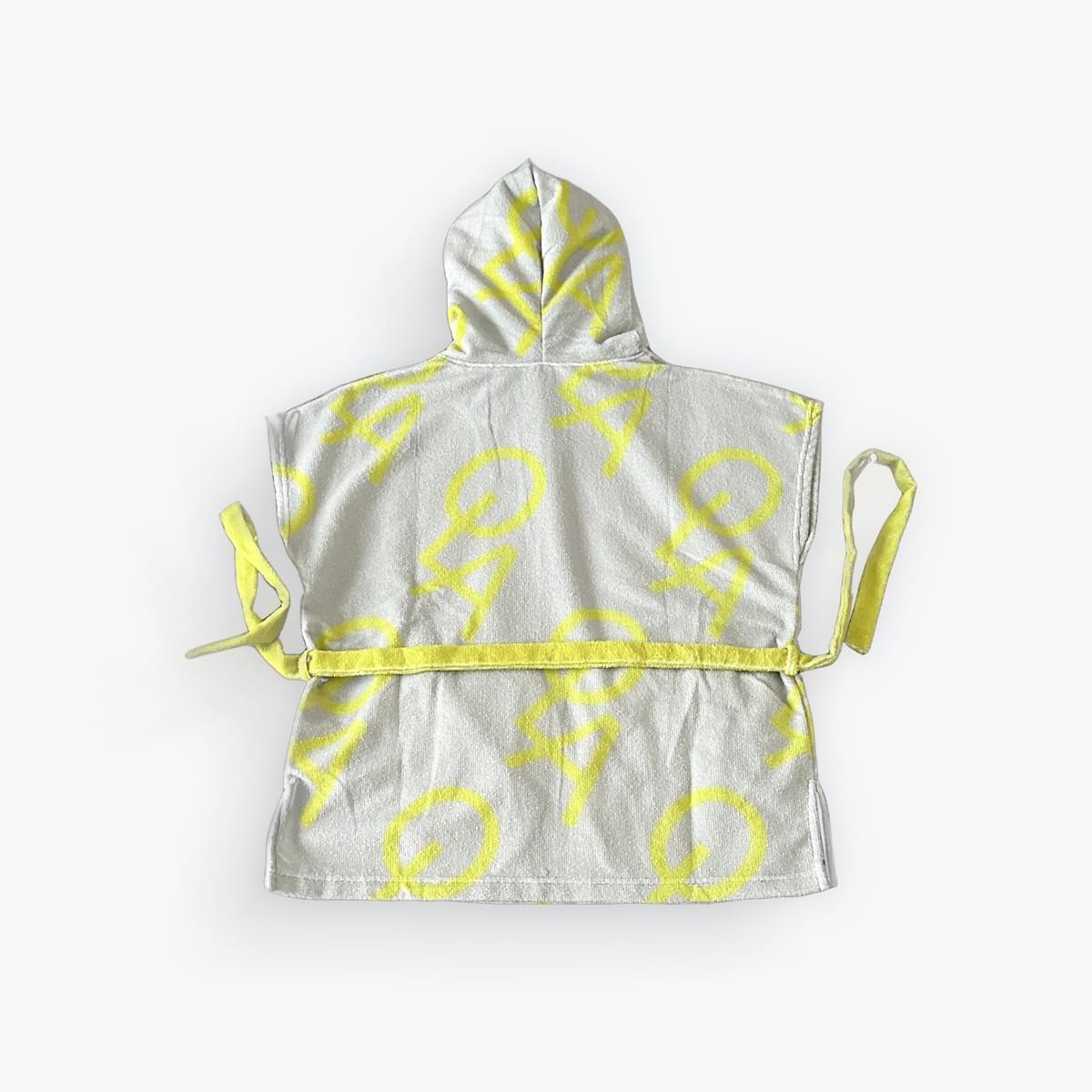 Hoodie Quick Dry Strips Beach Poncho