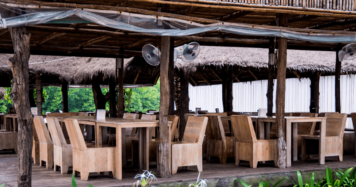 Tiki bar near Port Canaveral FL