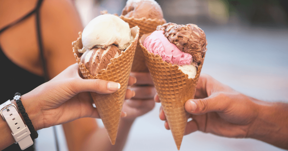 Ice cream by Port Canaveral FL