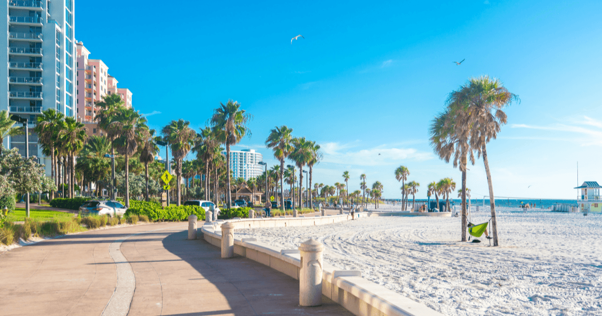 Cocoa Beach Florida free beach parking