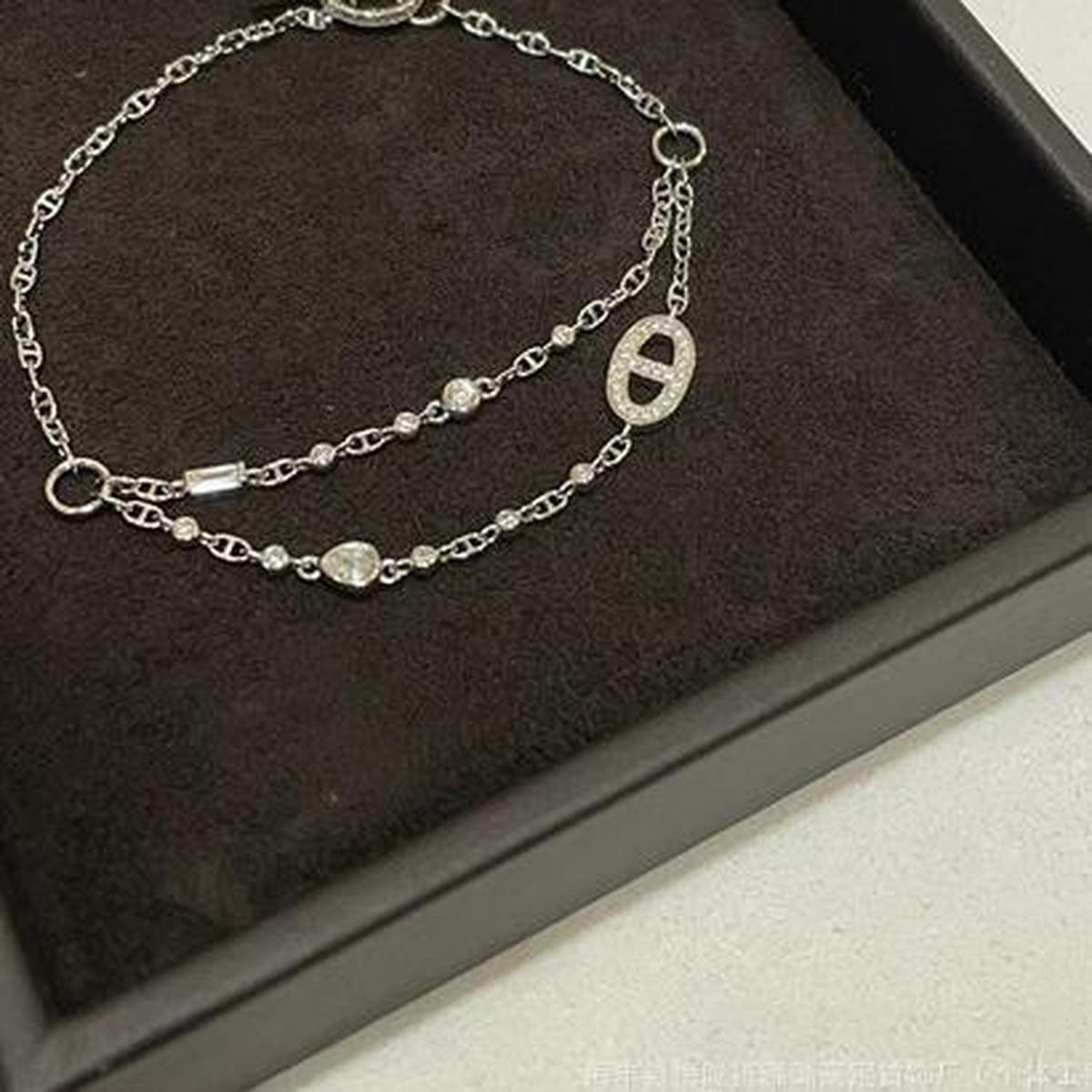 Teardrop Chain Necklace — Night Shift Collection