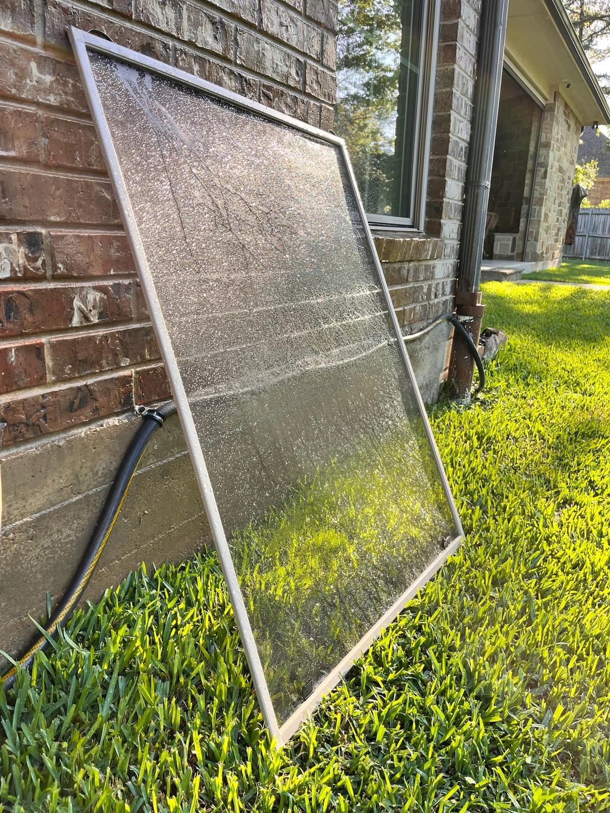 Clean window screens is a must from professional window cleaners in Midlothian TX