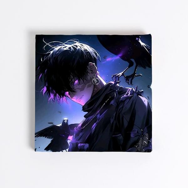 [現貨]暗夜渡鴉-無框畫