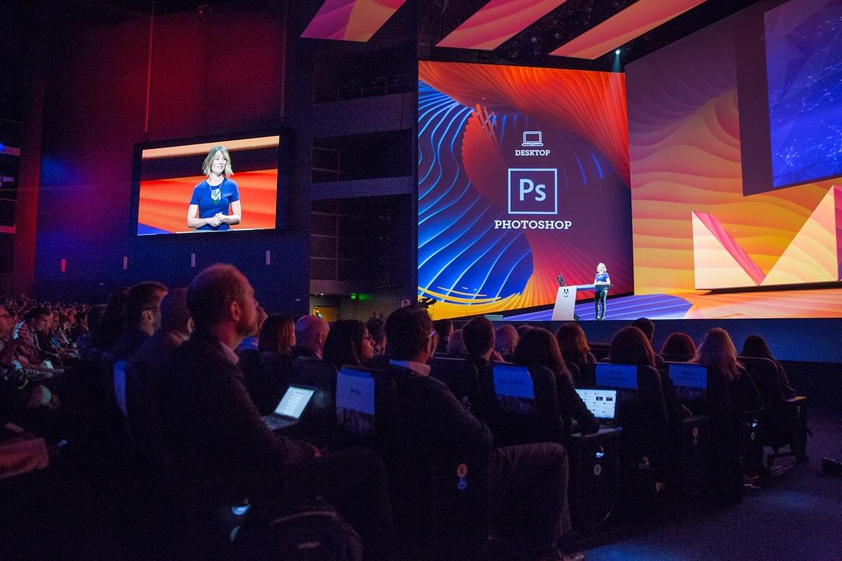 Chantel Benson at Adobe MAX 2017.