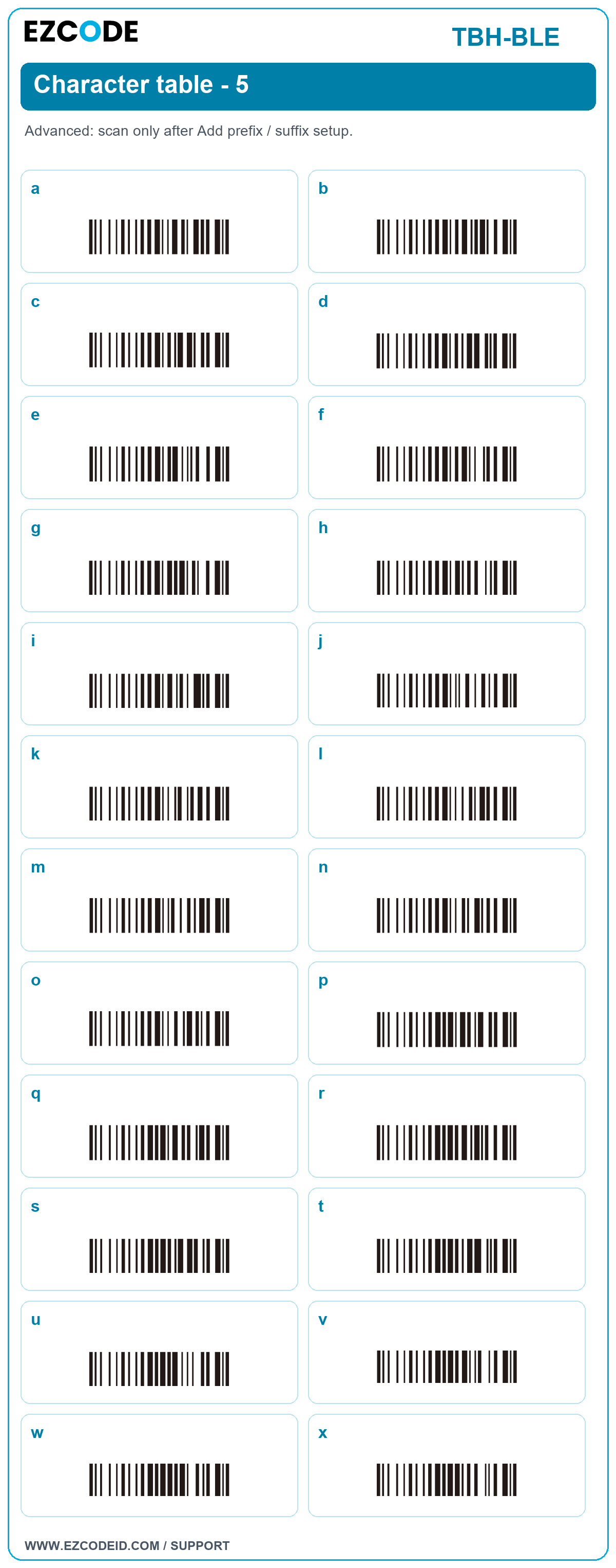 a setting code