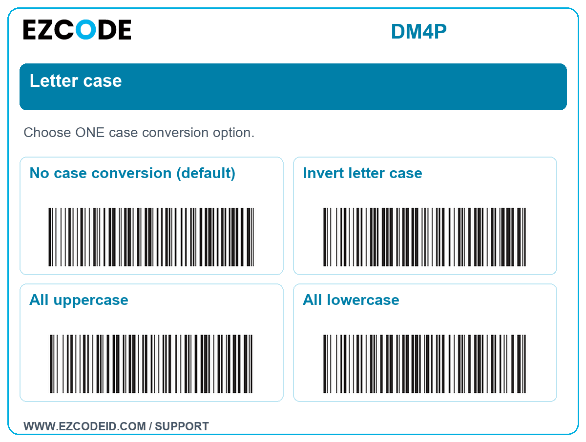 No case conversion (default)