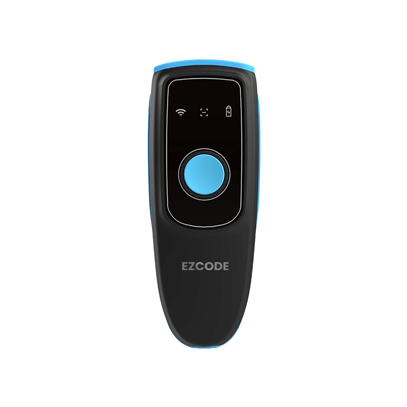 GT-680E compact black scanner with blue edge
