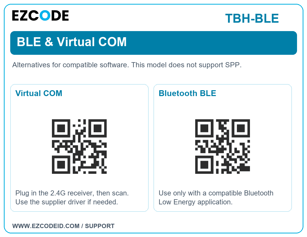 Virtual COM setting code