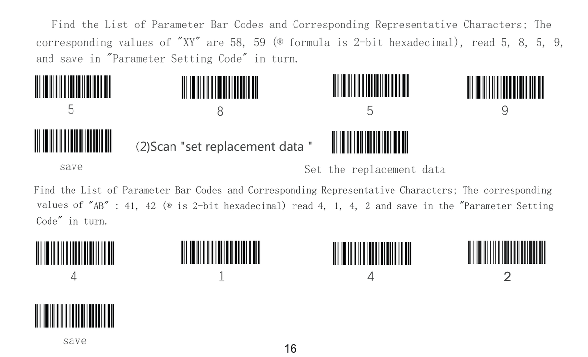 Text replacement instructions - part 2