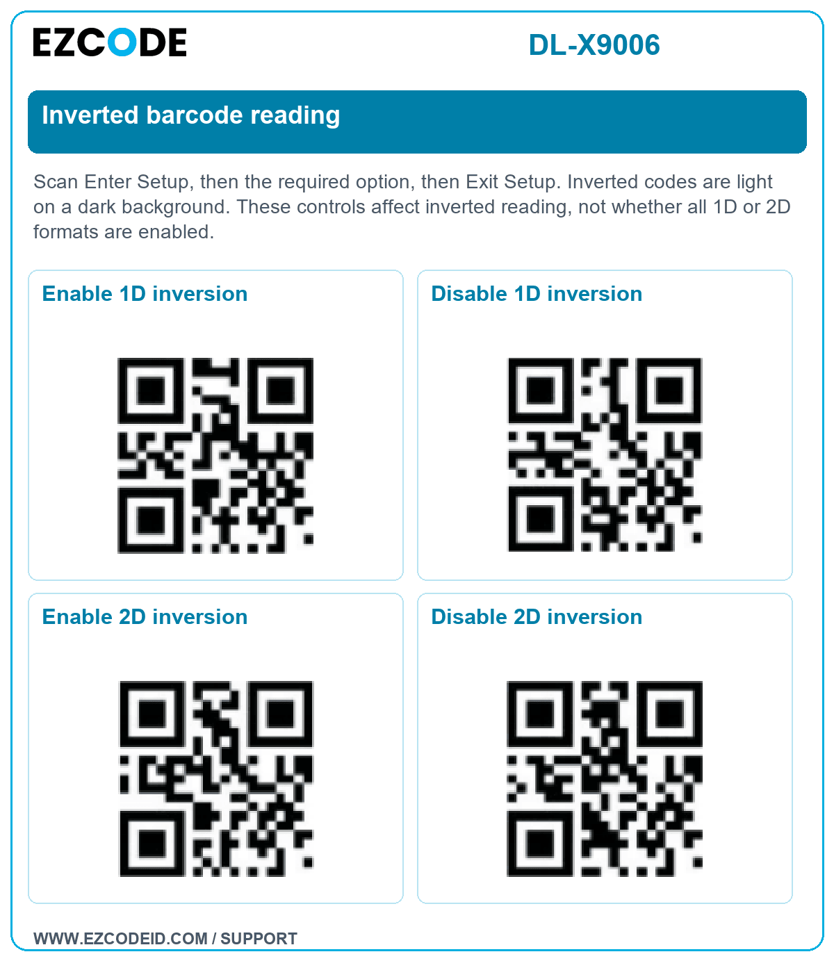 Enable 1D inversion
