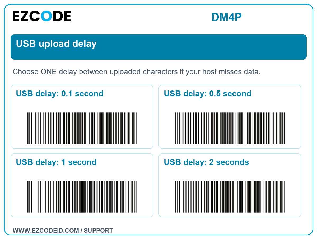 USB delay: 0.1 second