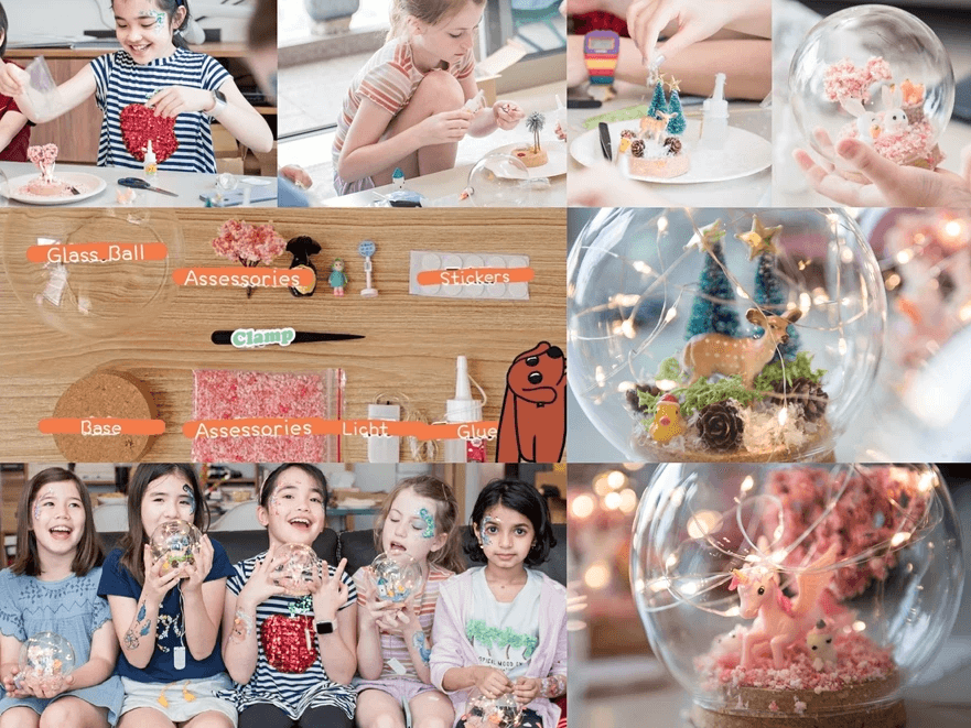 CRAFT ACTIVITIES for kids 兒童生日手工派對