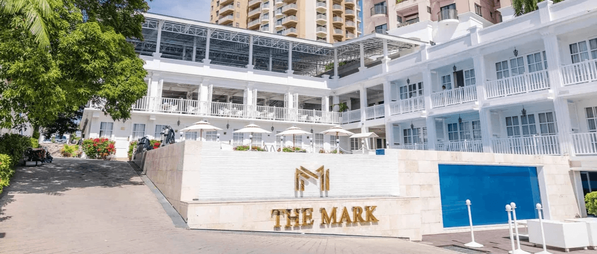 セブ・マクタン島の海沿いにあるThe Mark Resort セブ・マクタン島の海沿いにあるThe Mark Resort