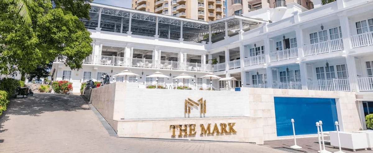 セブ・マクタン島の海沿いにあるThe Mark Resort セブ・マクタン島の海沿いにあるThe Mark Resort