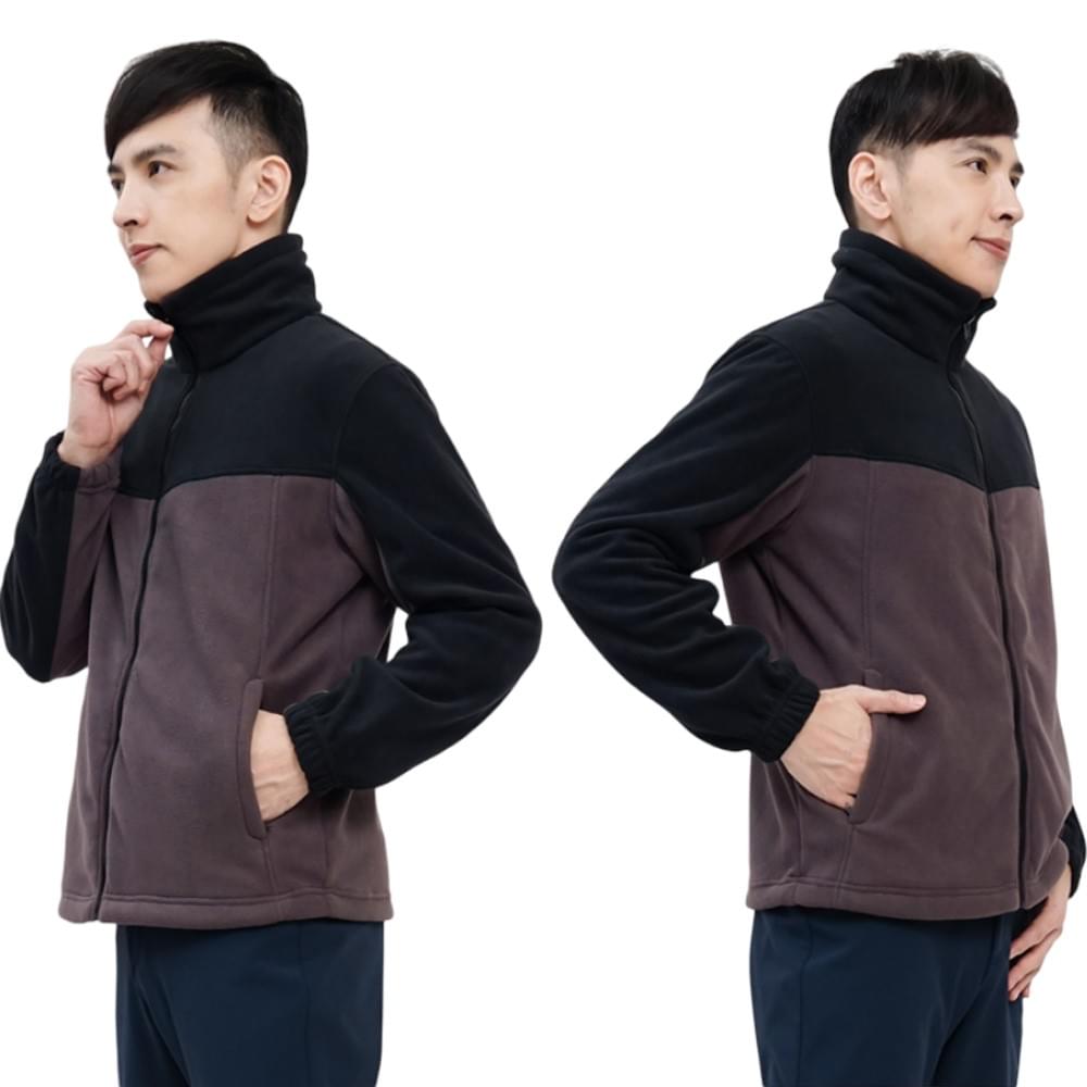 男款國際專業級極地禦寒高防水防風兩件式外套(DMJ002 丈青/鐵灰)