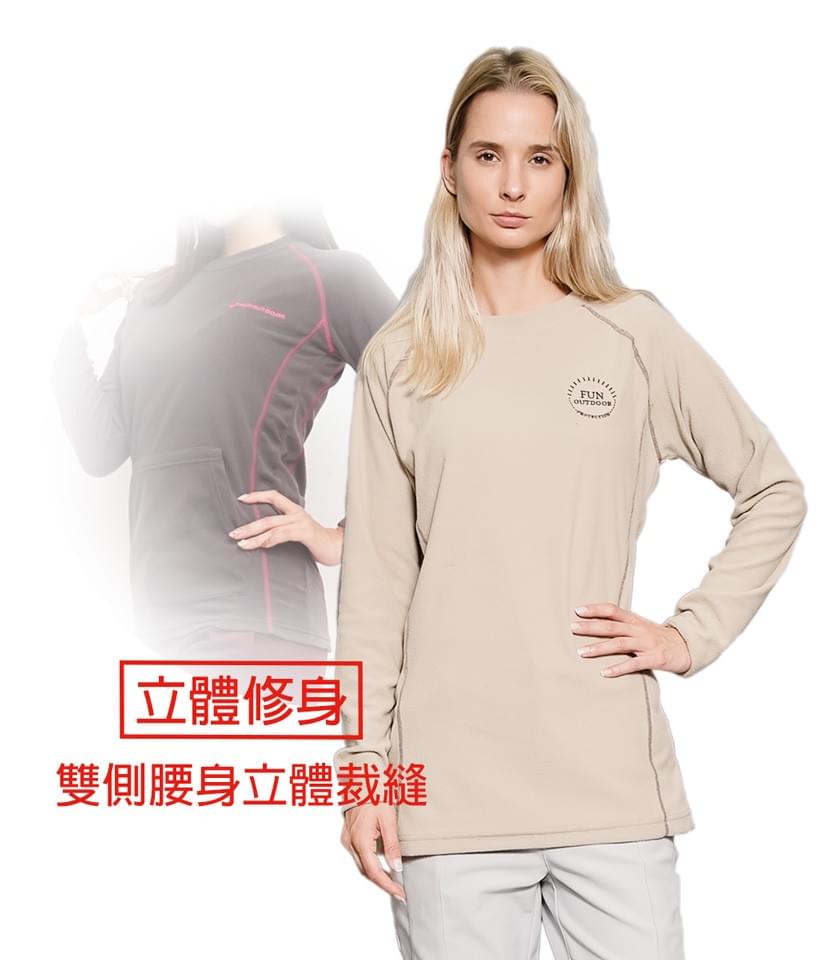 中性款個性品牌超細搖粒絨禦寒保暖圓領上衣(DML2306)