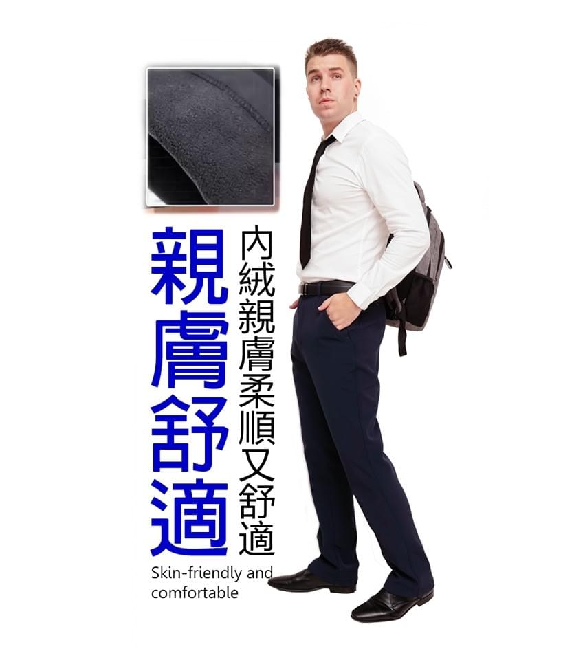 男款超彈多口袋抓絨禦寒防風防潑水軟殼保暖褲(HMP015 褐色/尊鐵灰)