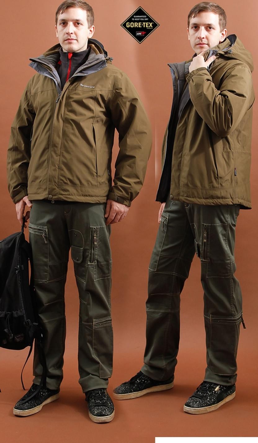 GORE-TEX 二合一兩件式內厚刷毛高防風防水外套 (GTX-001M 三色可選)