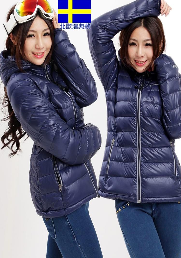 瑞典款極地水鳥羽絨 Jis90/10 Extra Light女款極輕量連帽外套(PL-1602) 歐規