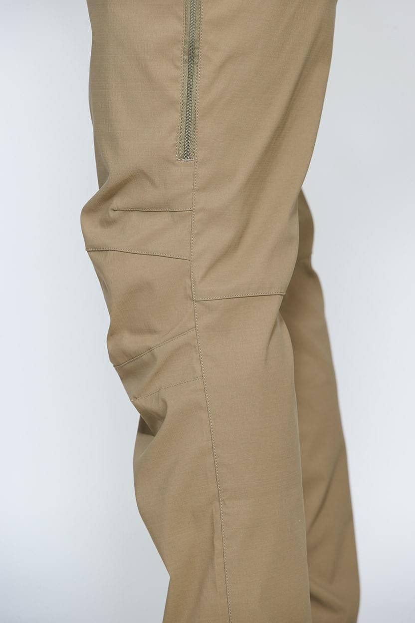 男款雙鉚釘高效透氣多口袋防潑水防曬長褲 ( HPM020 黑色/烏金鍺 )